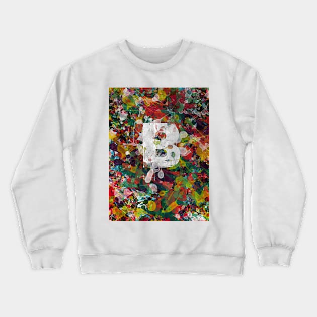 B Crewneck Sweatshirt by barmalisiRTB